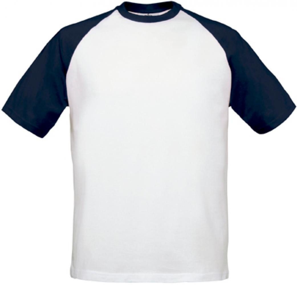 Rundhalsshirt Base-Ball Herren T-Shirt