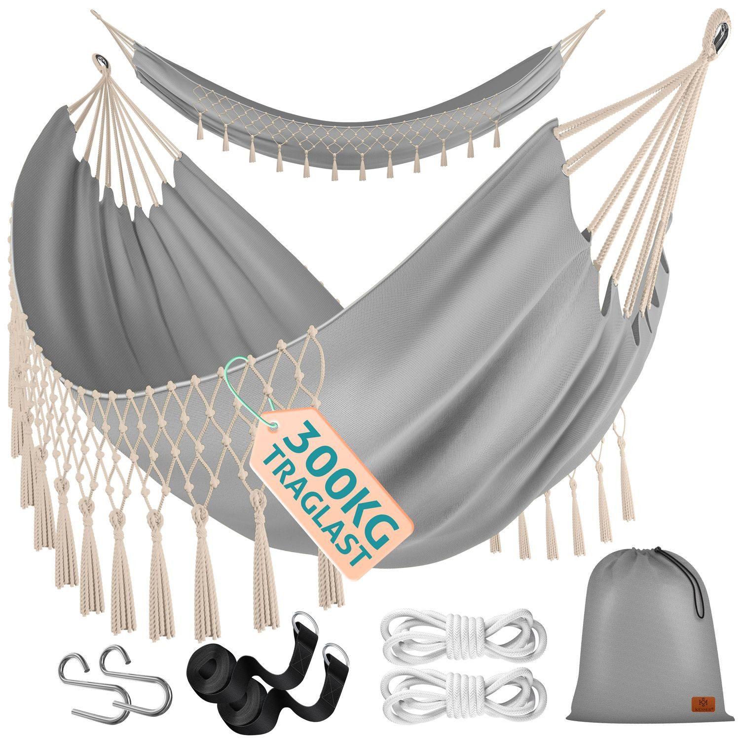 KESSER Hängematte, Hängematte 320 x 150 günstig online kaufen
