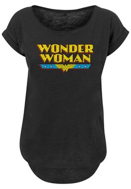 F4NT4STIC T-Shirt DC Comics Superhelden Wonder Woman Crackle Logo Print
