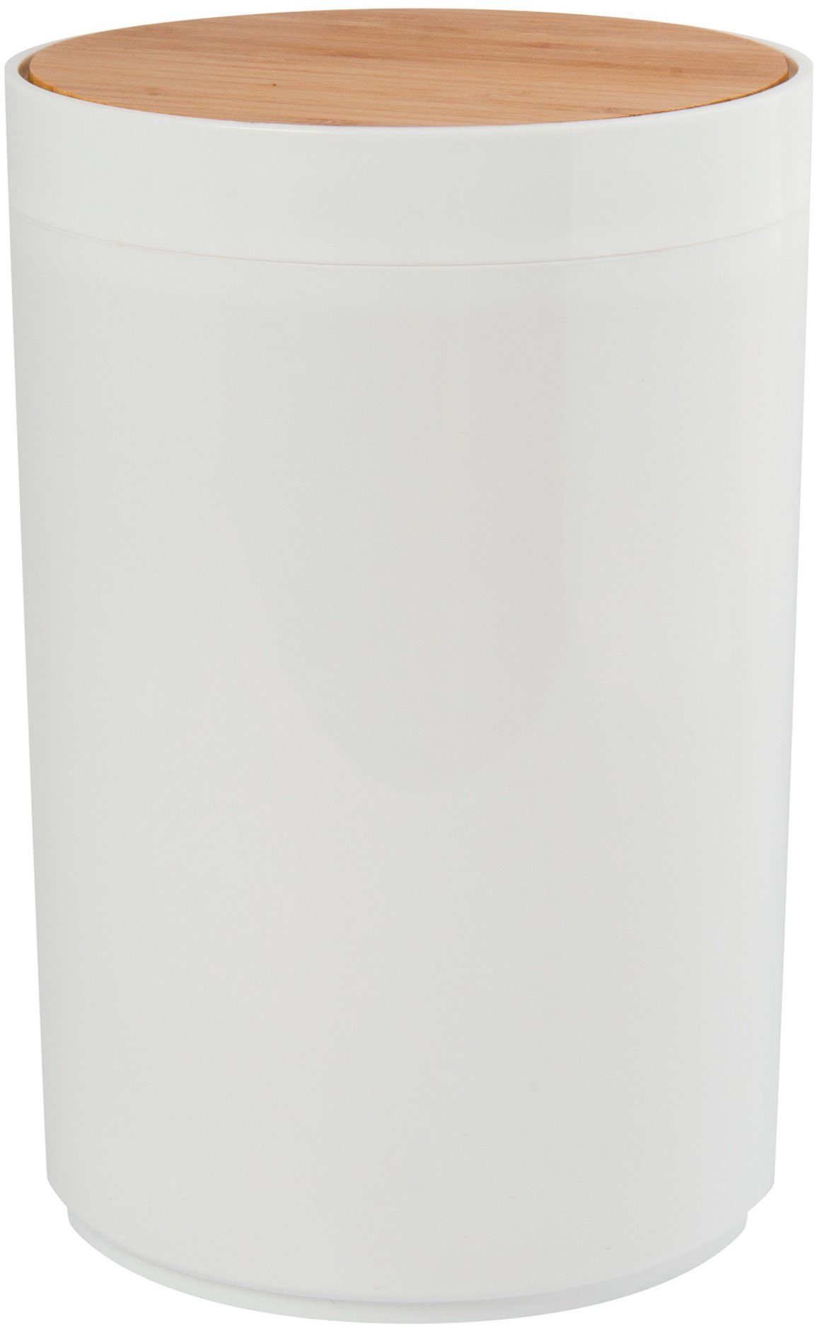 MSV Косметички OSLO Design, Ведра с поворотной крышкой, Bambus, ØxH: ca. 18x26,3 cm, 5 L