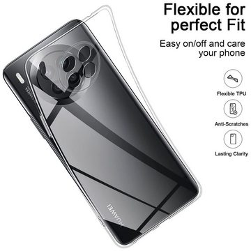 CoolGadget Handyhülle Transparent Ultra Slim Case für Huawei Nova 8i, Honor 50 Lite 6,67 Zoll, Silikon Hülle Dünne Schutzhülle für Nova 8i, Honor 50 Lite Hülle