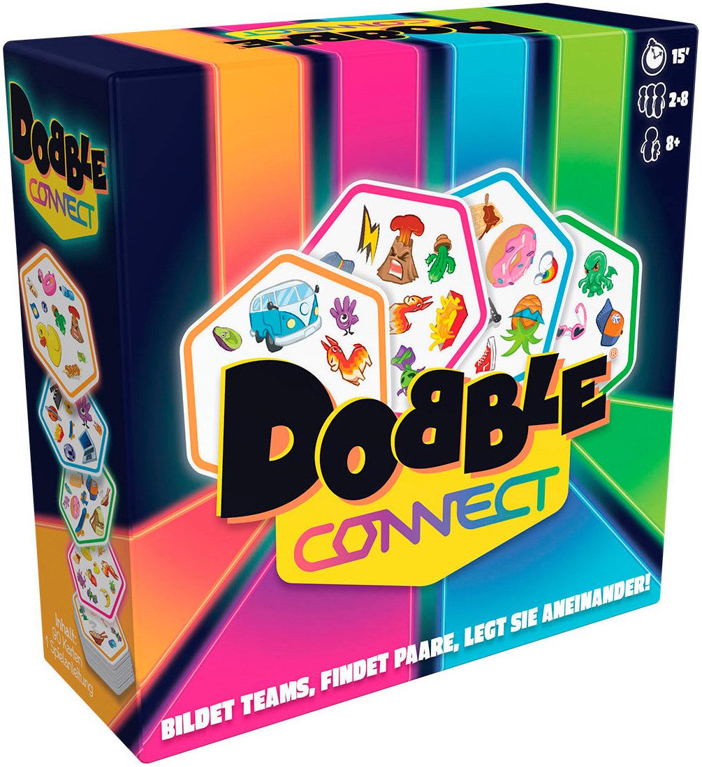 Asmodee Spiel Dobble Connect, Kinderspiel