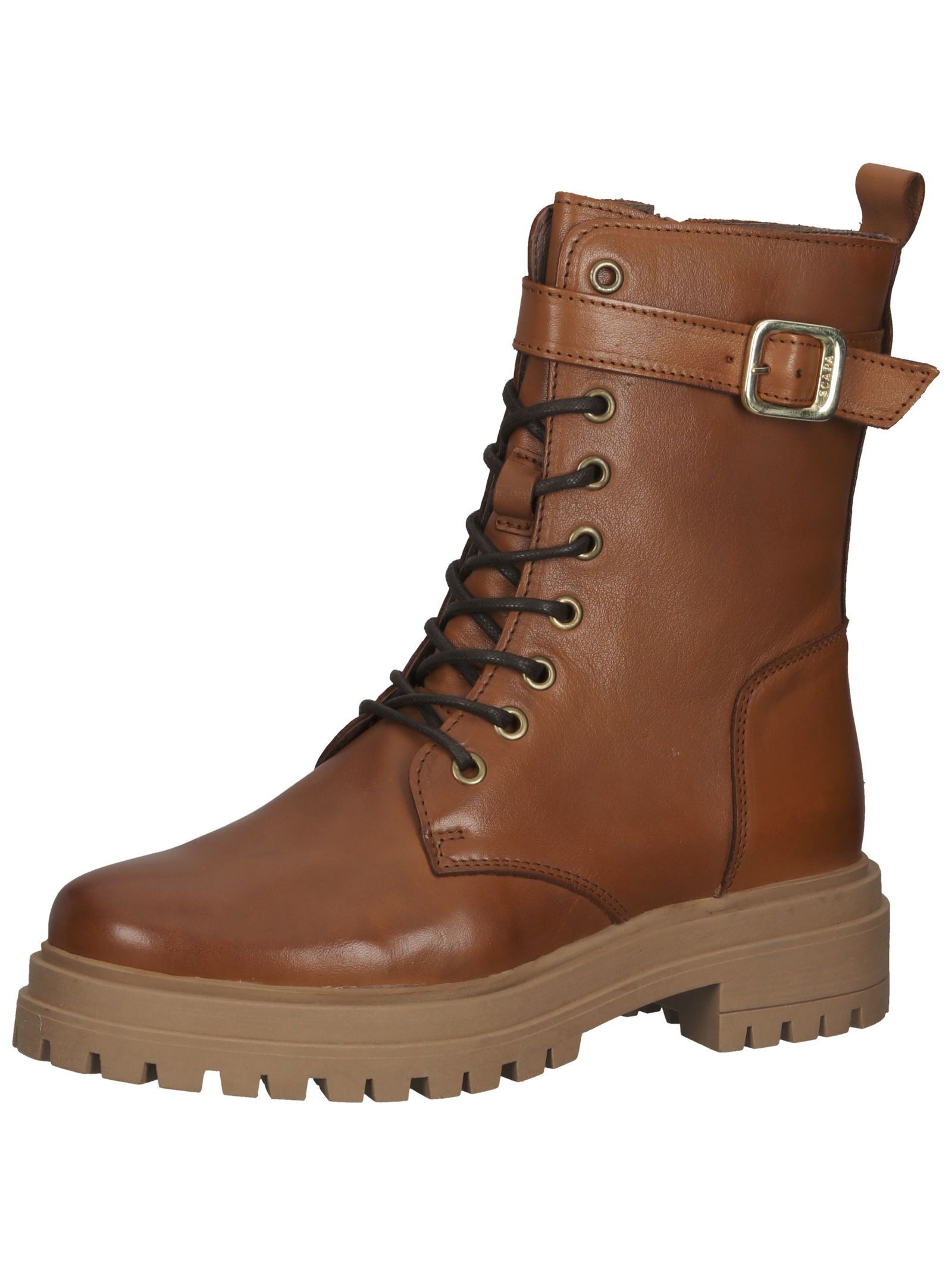 Scapa Stiefelette Leder . Schnürstiefelette
