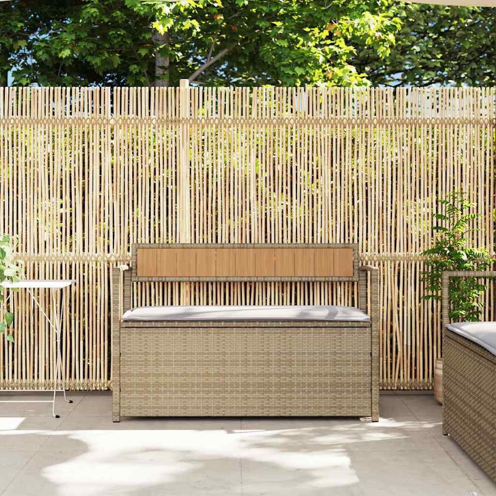 vidaXL Gartenbank Gartenbank mit Stauraum und günstig online kaufen