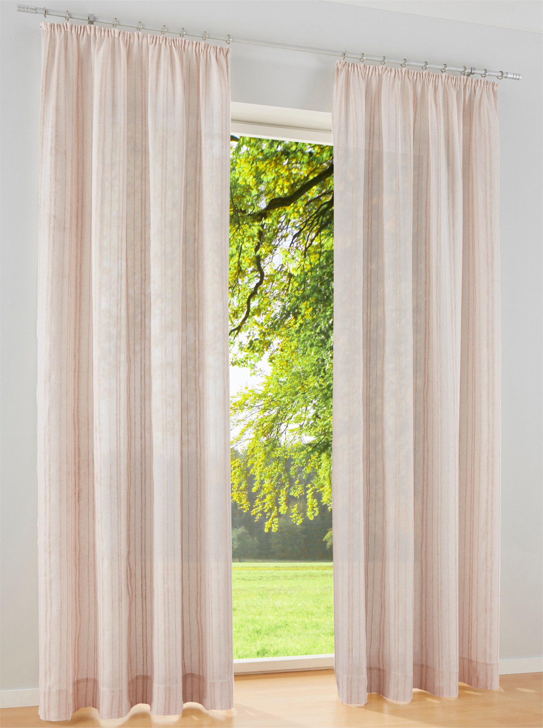 heine Gardine Dekostore . (1 St), Multifunktionsband, halbtransparent, Fert günstig online kaufen