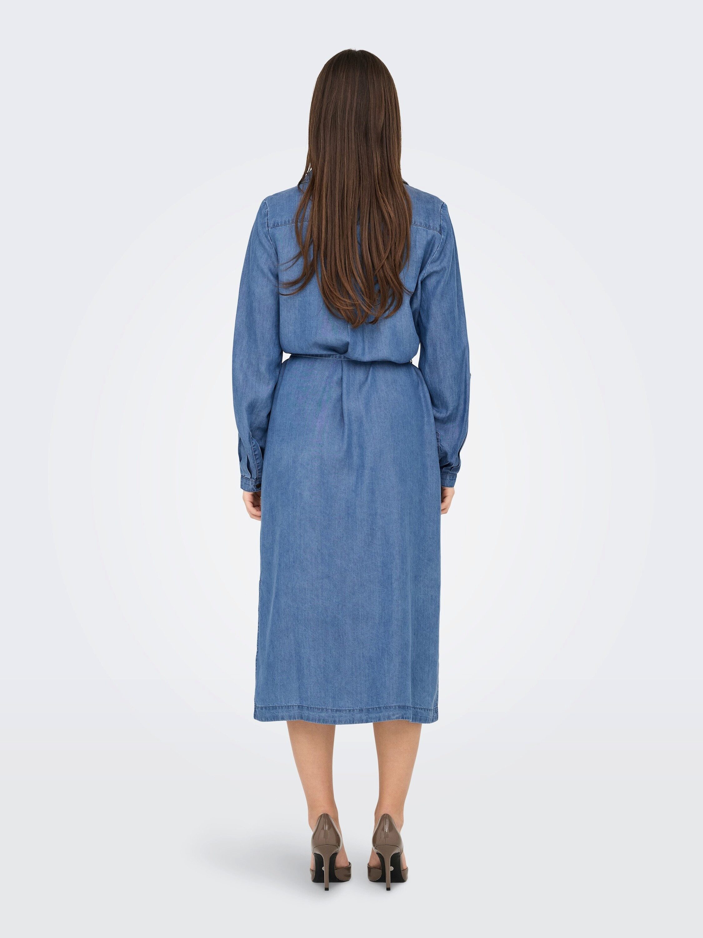 ONLY Midikleid ONLCHARIS (1-tlg) Falten