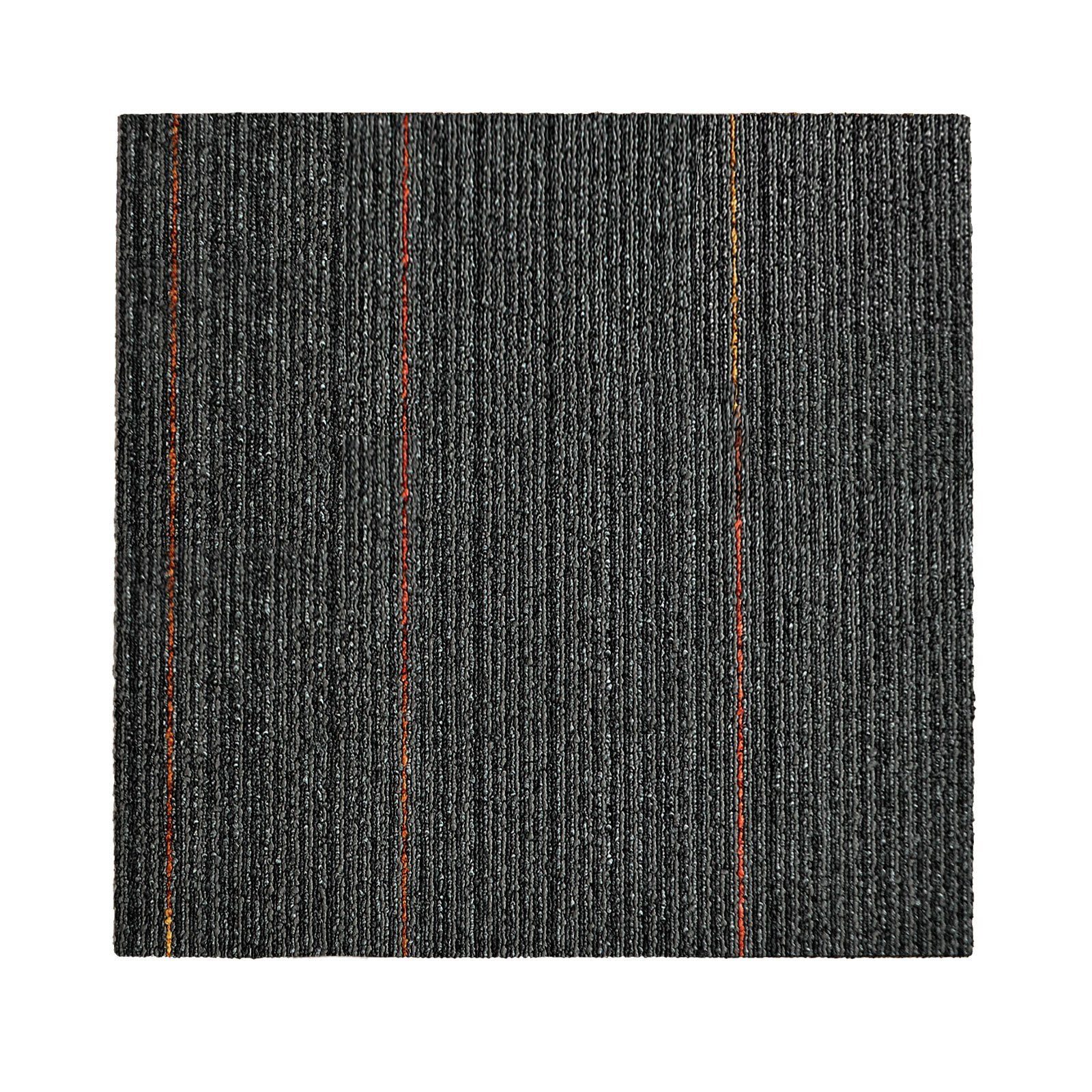 Teppichfliese Berlin, Bodenschutz, Erhältlich in 5 Farben, 50 x 50 cm, casa pura, Quadratisch, Höhe: 6 mm, Selbstliegend