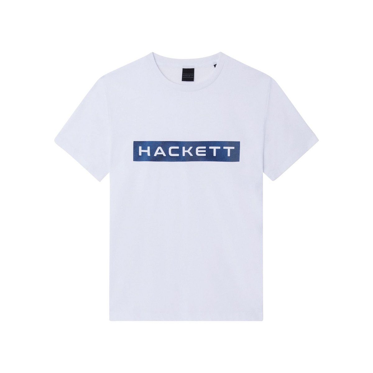 Hackett Rundhalsshirt weiß (1-tlg) London