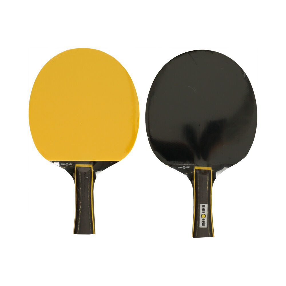Tennis-Point Tischtennisschläger Tischtennis Schlägerset - incl. 3 Bälle und Tasche