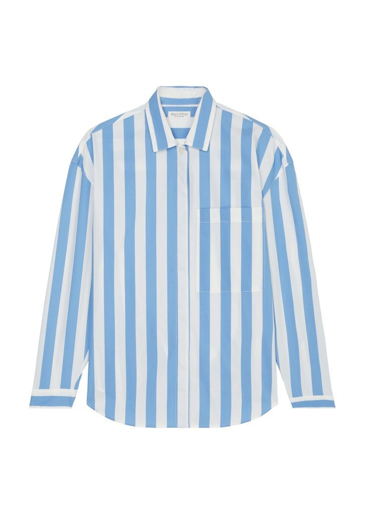 Blusenponcho Marc O' Polo Women / Da. Bluse / Blouse, oversized shape, kent colla