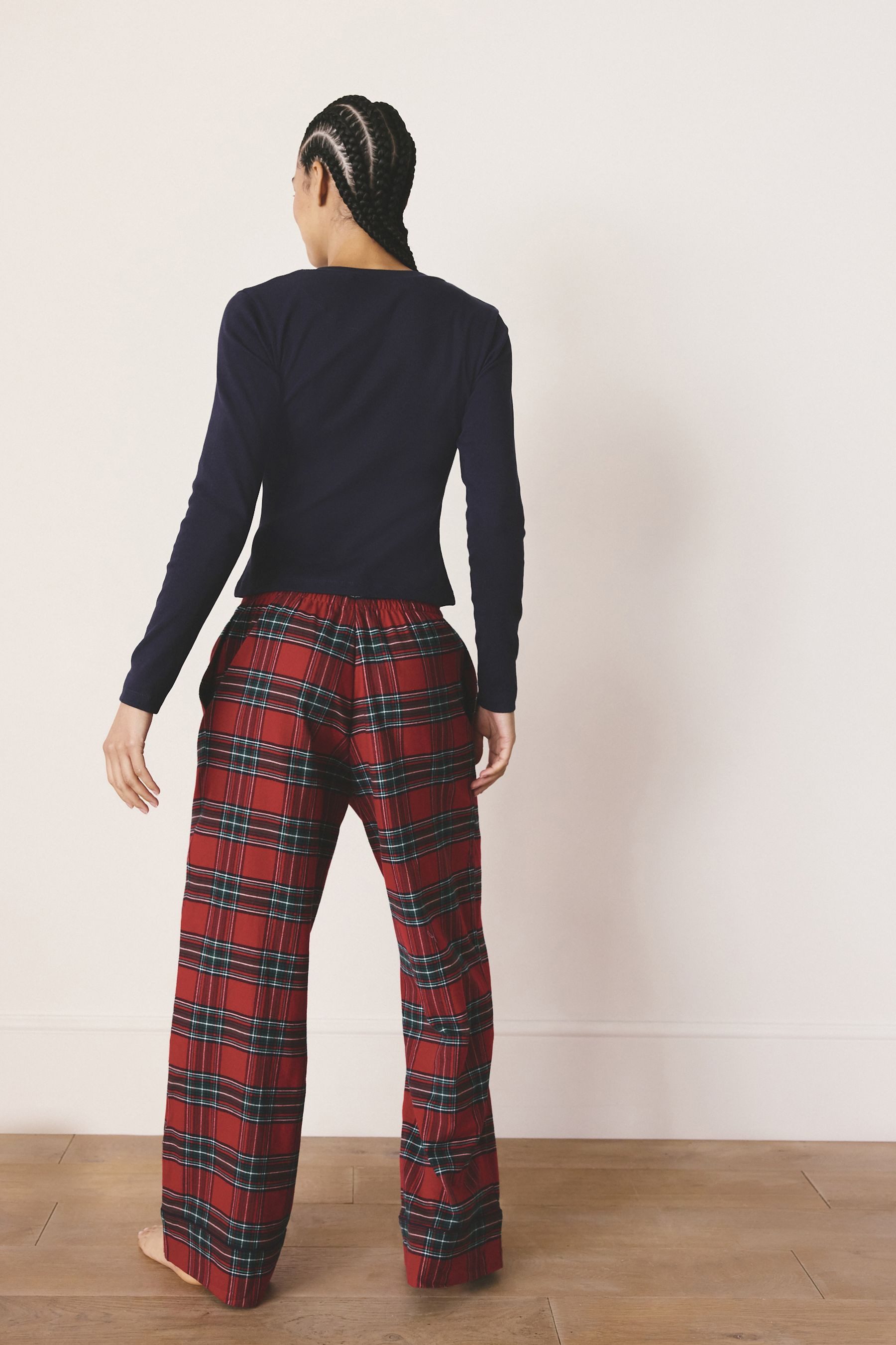 Next Pyjama Langärmeliger Familien-Schlafanzug, Weihnachten (2 tlg)