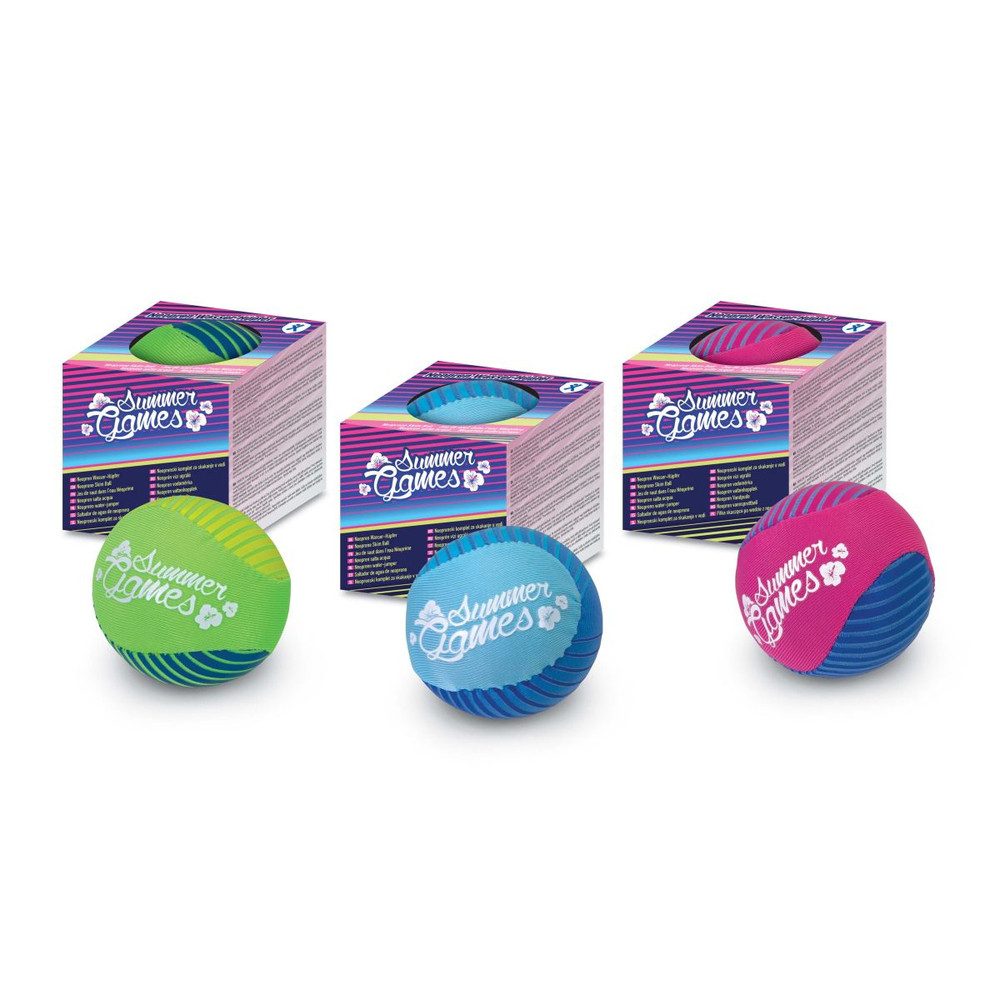 XTREM toys & sports Schwimmhilfe Neopren Wasser-Hüpfball - Summer Games - Durchmesser: ca. 5,5 cm - 1 S