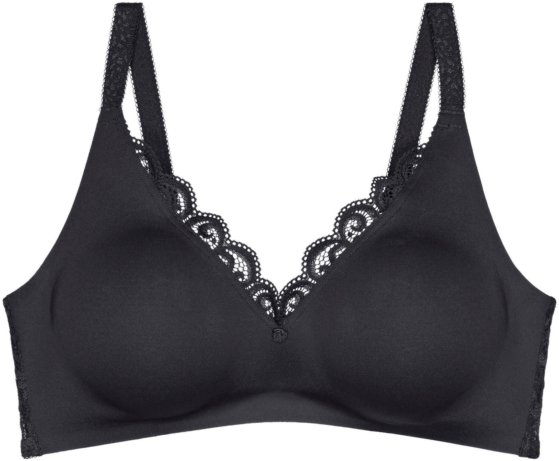 Triumph Minimizer-BH Amourette N01 mit Spitzendetails und ohne Bügel