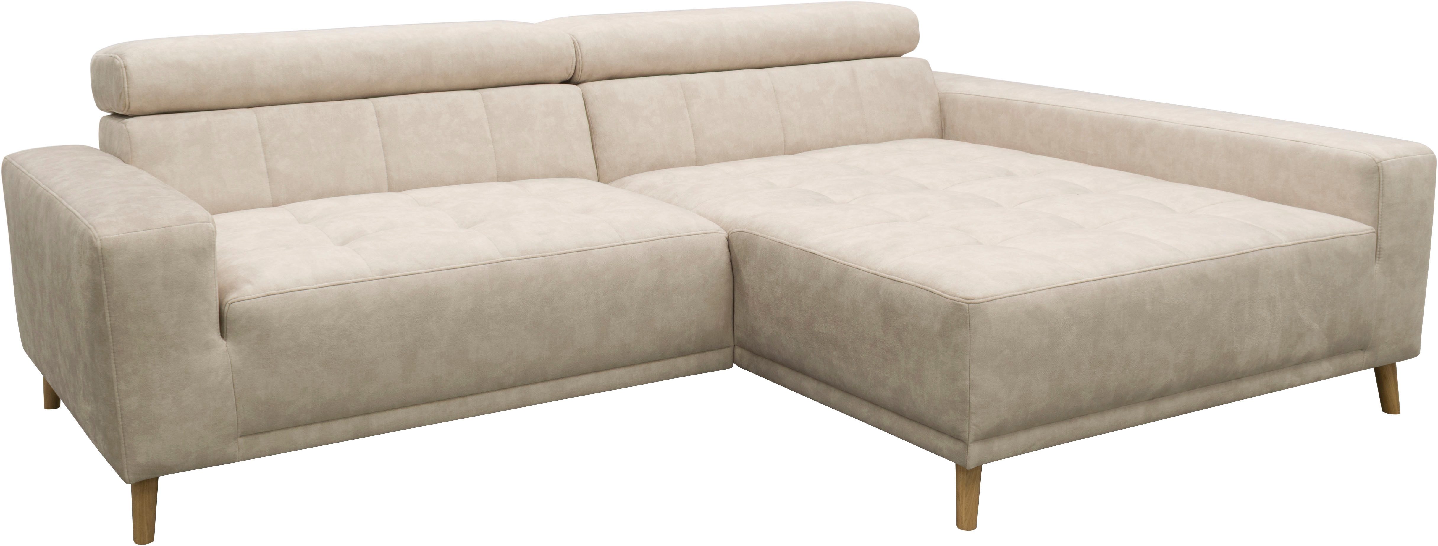 OTTO home Ecksofa Greevy 248 x 172 cm mit Steppungen, für gängige Saugroboter geeignet, Kopfteile verstellbar, L-Form, aus Pet Friendly Bezug – Bild 4 von 5