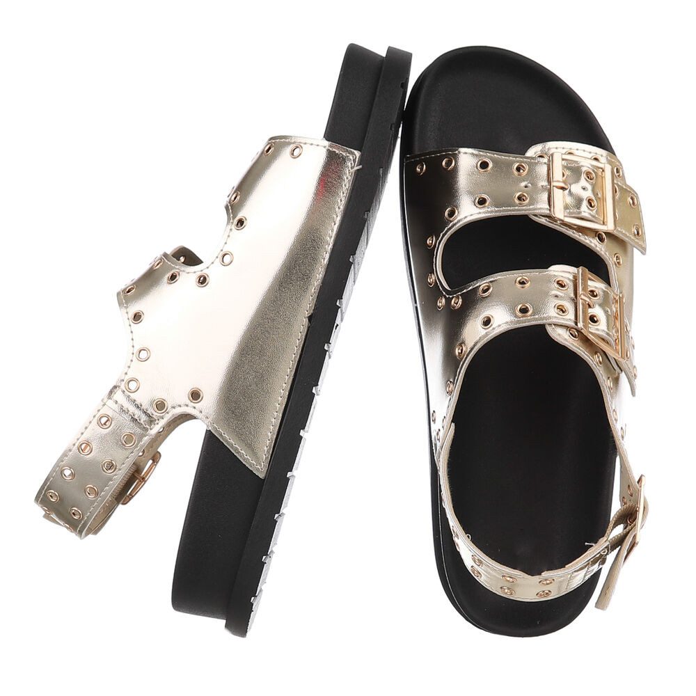 Ital-Design Moderne Sandalen mit Schnallen und erstklassigem Komfort Riemch günstig online kaufen