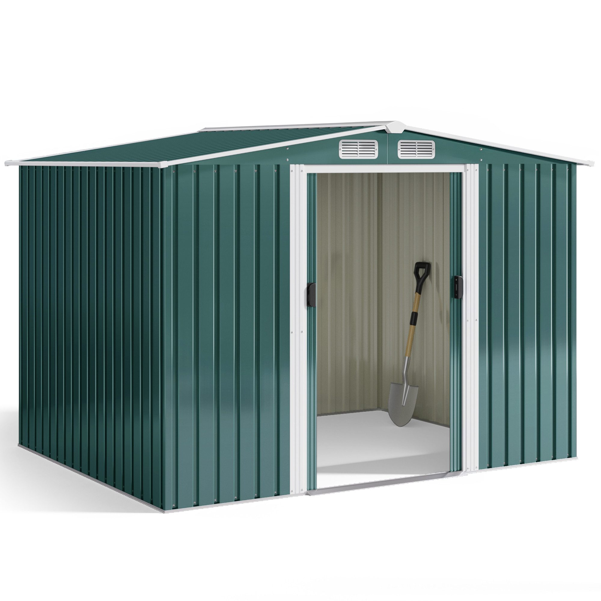 Bealife Gartenhaus Robuster Metall-Gartengeräteschuppen BXT: 258×207 günstig online kaufen
