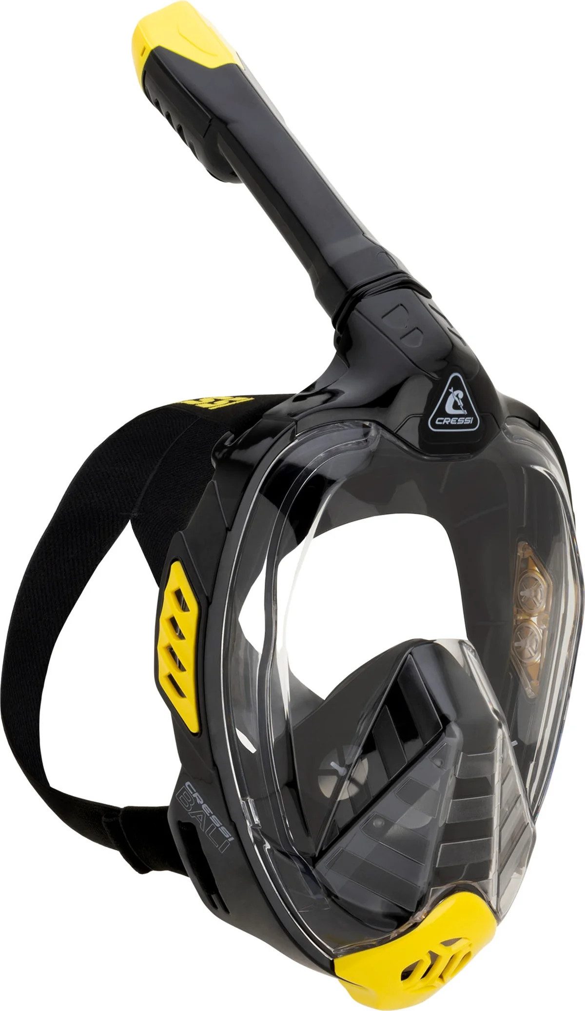 Cressi Tauchermaske Bali Full Face Mask black/yellow