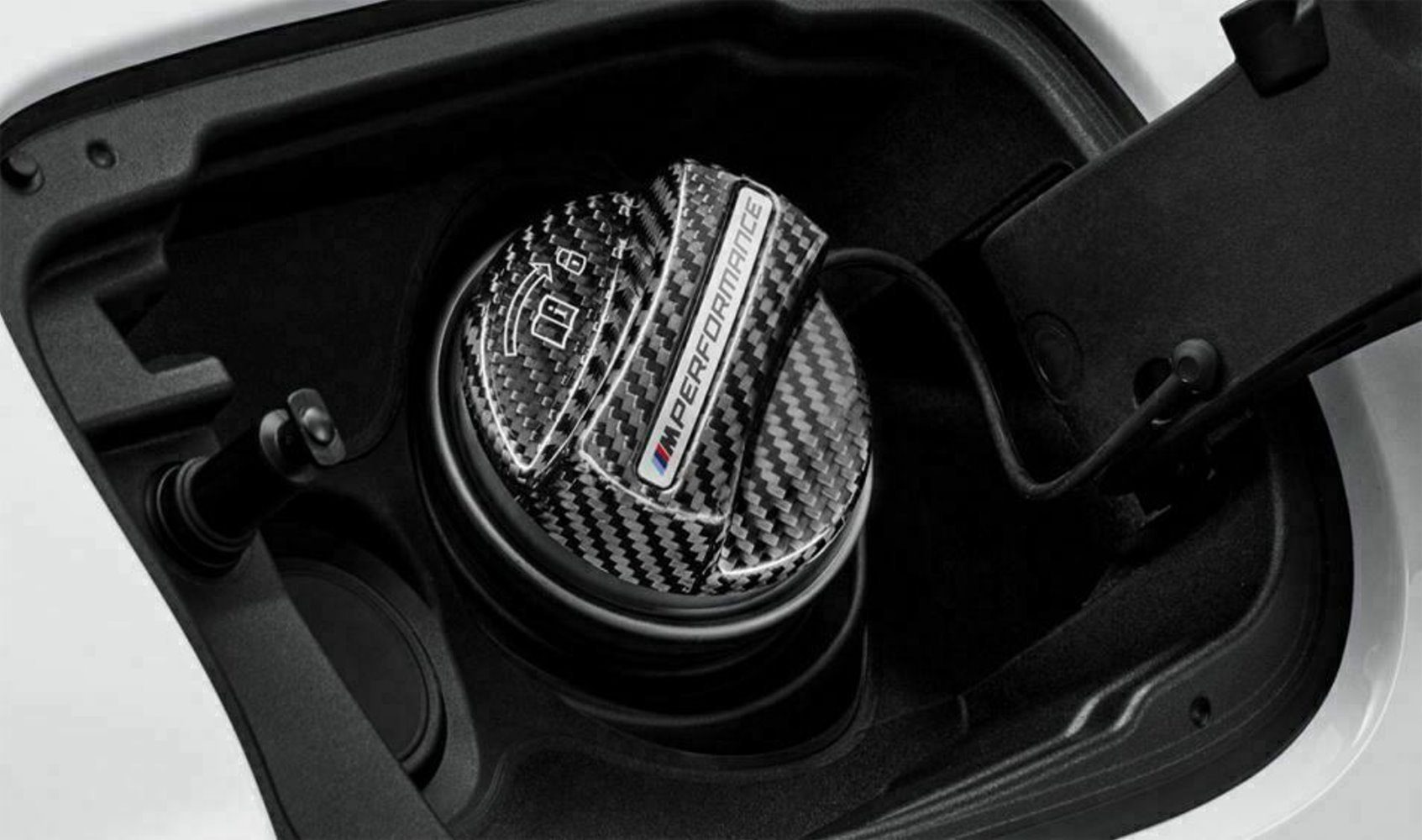 BMW Tankdeckel BMW M Performance Tankverschluss Kappe Carbon, (1-tlg)