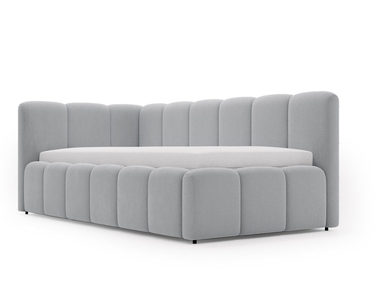 GrainGold Jugendbett Cloud One (Set, Jugendbett, Lattenrost, Bettkasten), mit Bettkasten, mit Holzlattenrost, Modern Stil