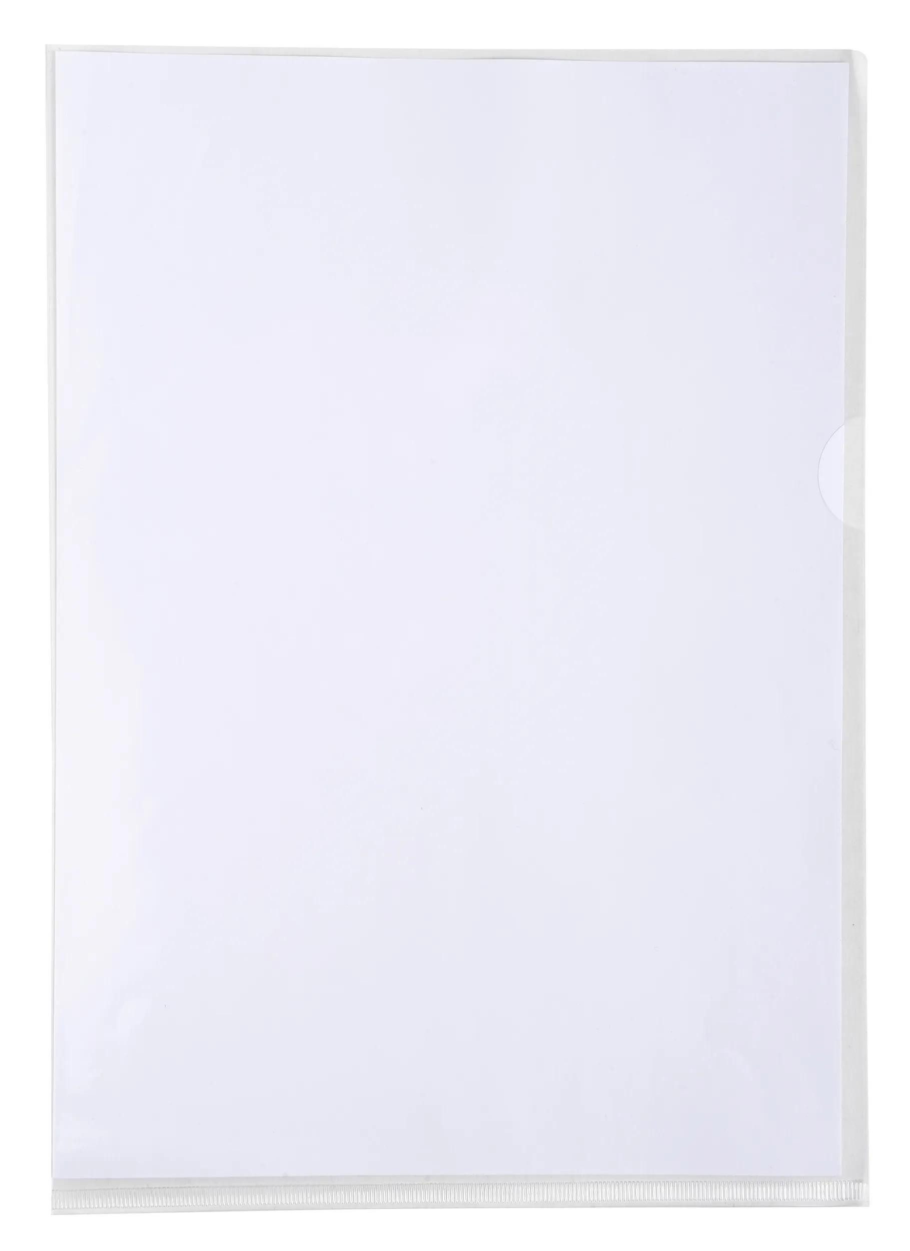 Prospekthülle Pack 50 Aktensichthüllen glatt PVC 180µ,DIN A4, Kristall, 5950E