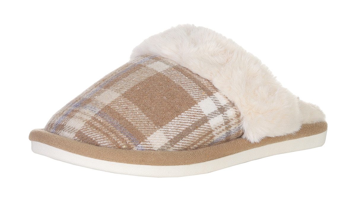simaranda Damen Hausschuhe 805 38/39 Beige Hausschuh – Bild 2 von 5