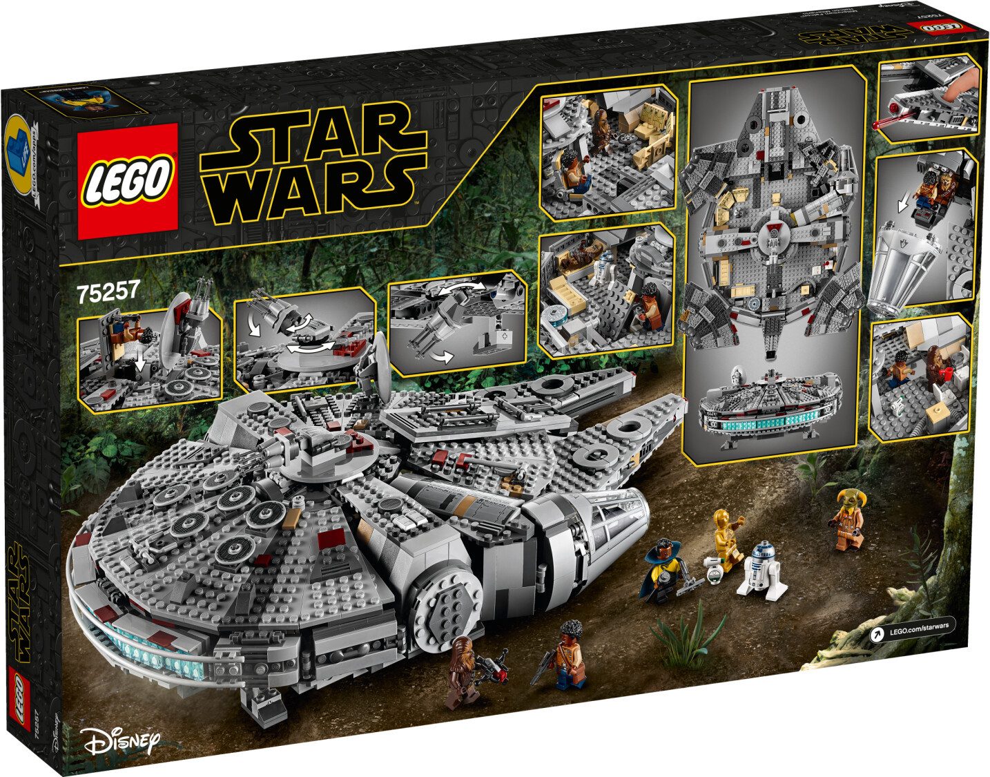 LEGO® Millennium Falcon (75257) Spielbausteine, (1351 günstig online kaufen