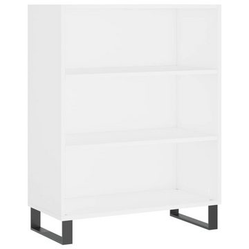 furnicato Sideboard Highboard Weiß 69,5x34x180 cm Holzwerkstoff