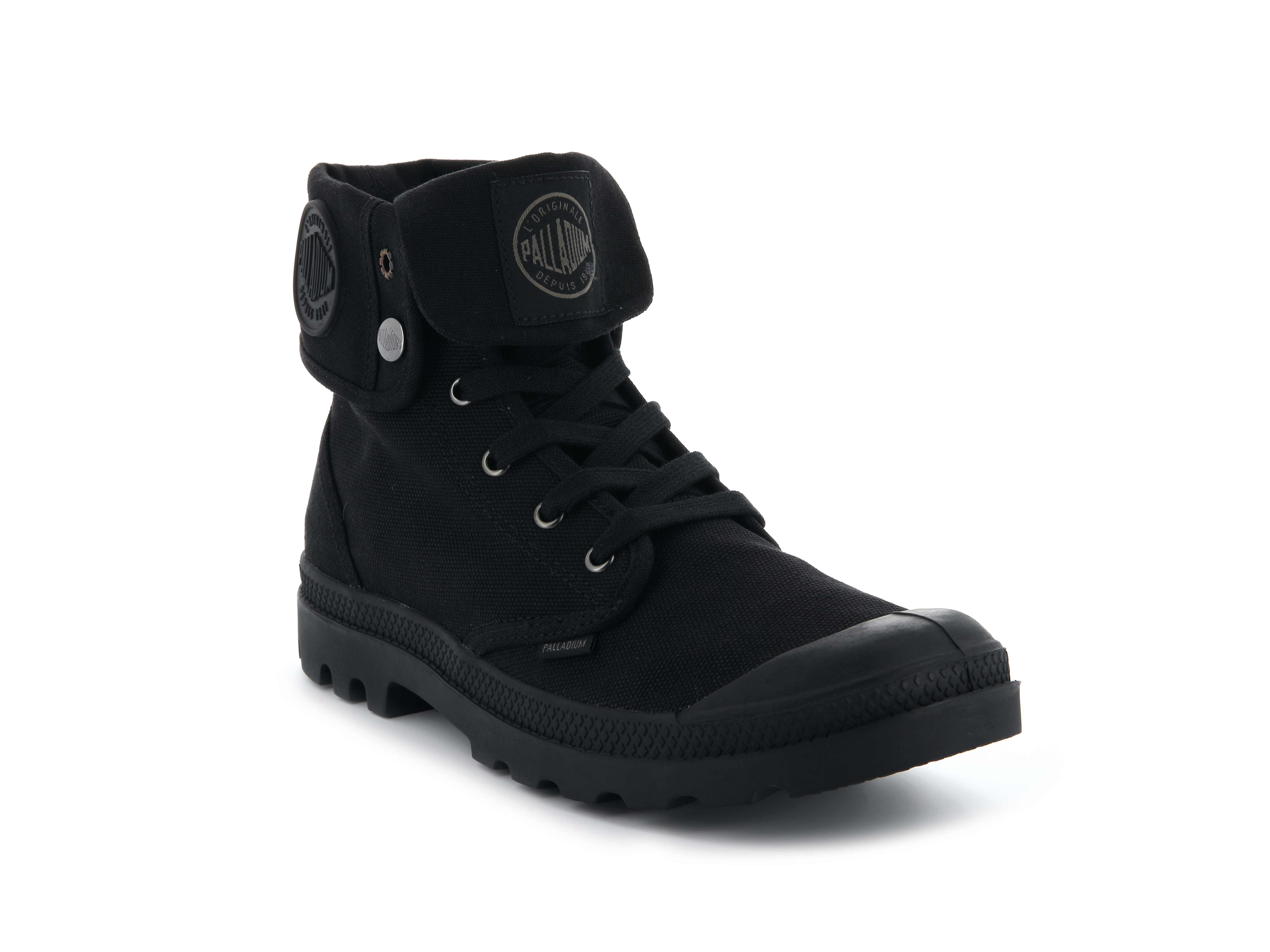 Palladium BAGGY Schnürboots Schnürstiefel aus Canvas, umklappbarer Schaft