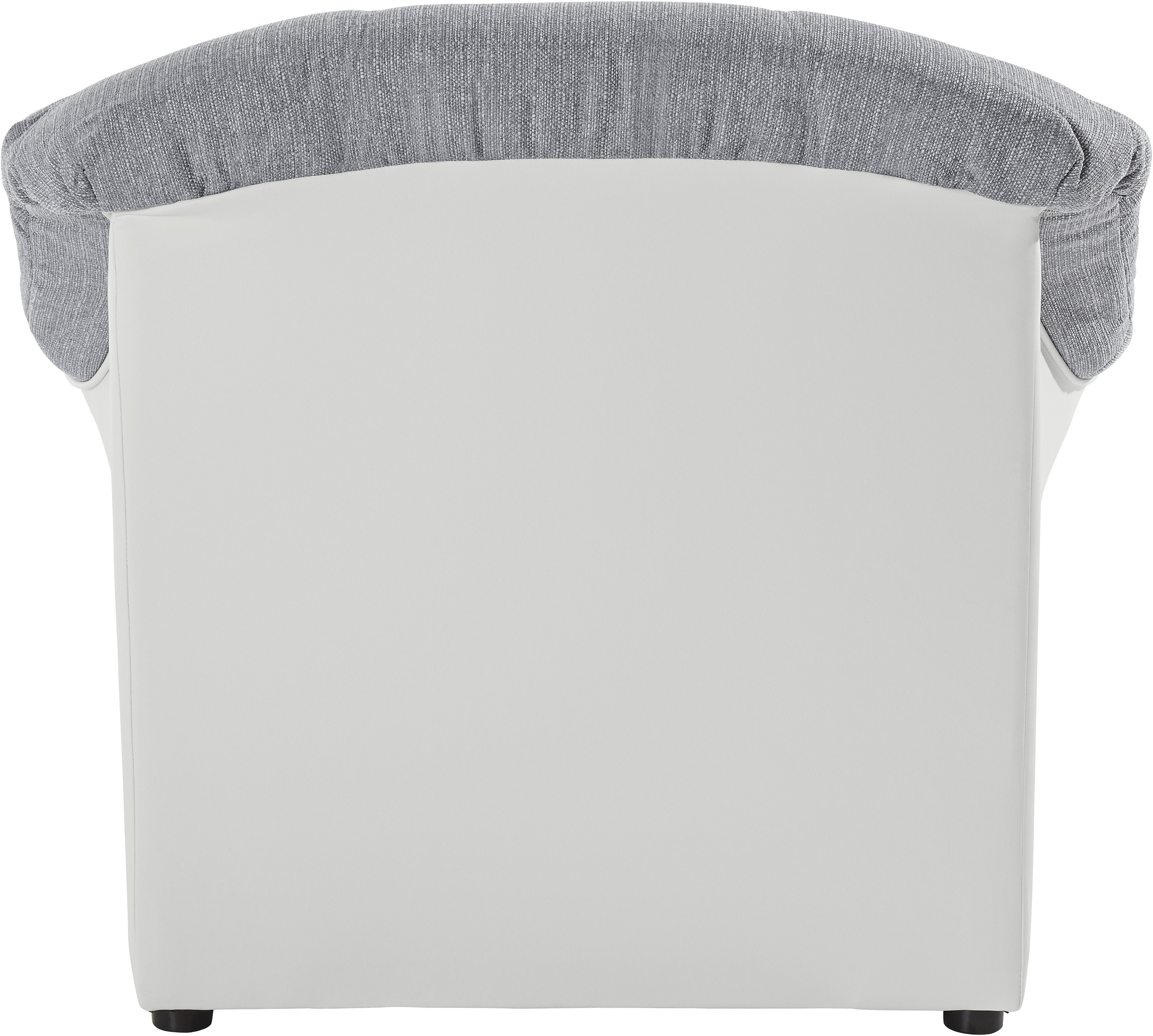 DOMO collection Sessel Elva, zeitlose Formensprache, elegante Rückensteppung, wahlweise mit Federkern