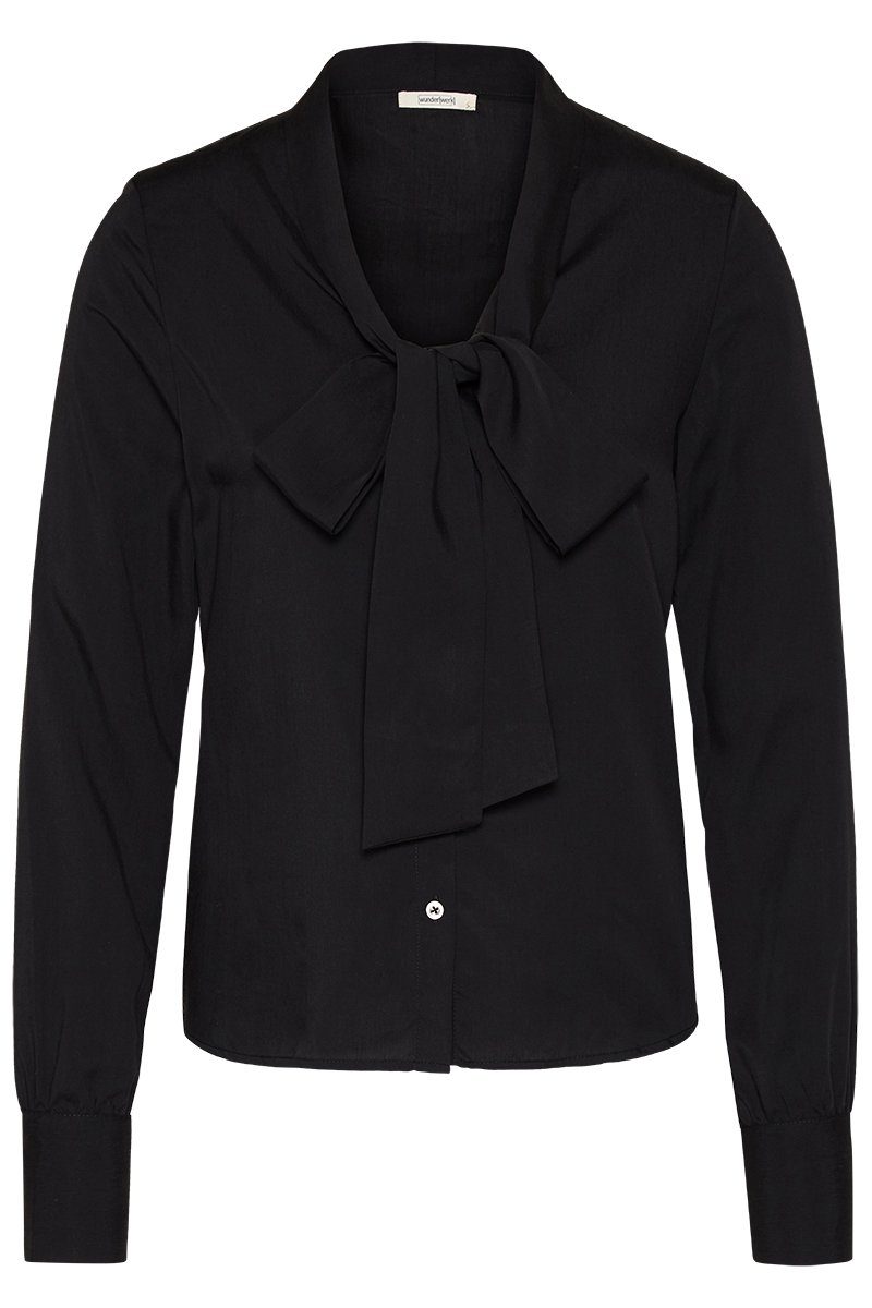wunderwerk Schluppenbluse Tie neck blouse TENCEL günstig online kaufen