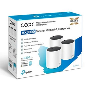 tp-link Deco X55(3-pack) AX3000 Whole Home Mesh Wi-Fi 6 System Reichweitenverstärker