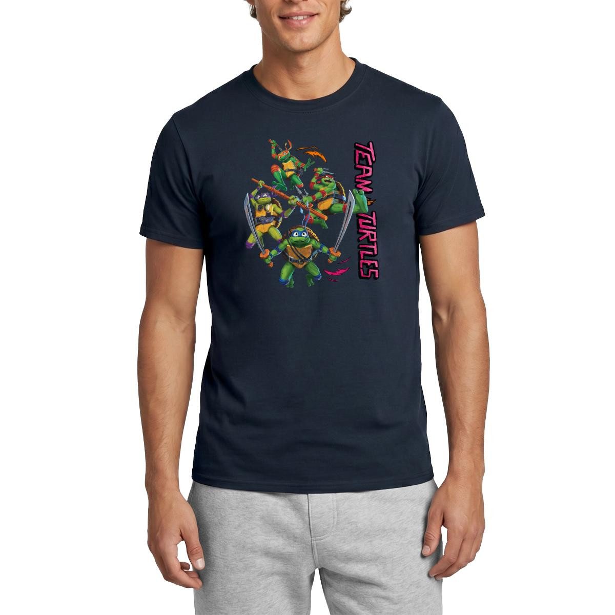 T-Shirt TMNT Mutant Mayhem Team Turtles Männer T-Shirt
