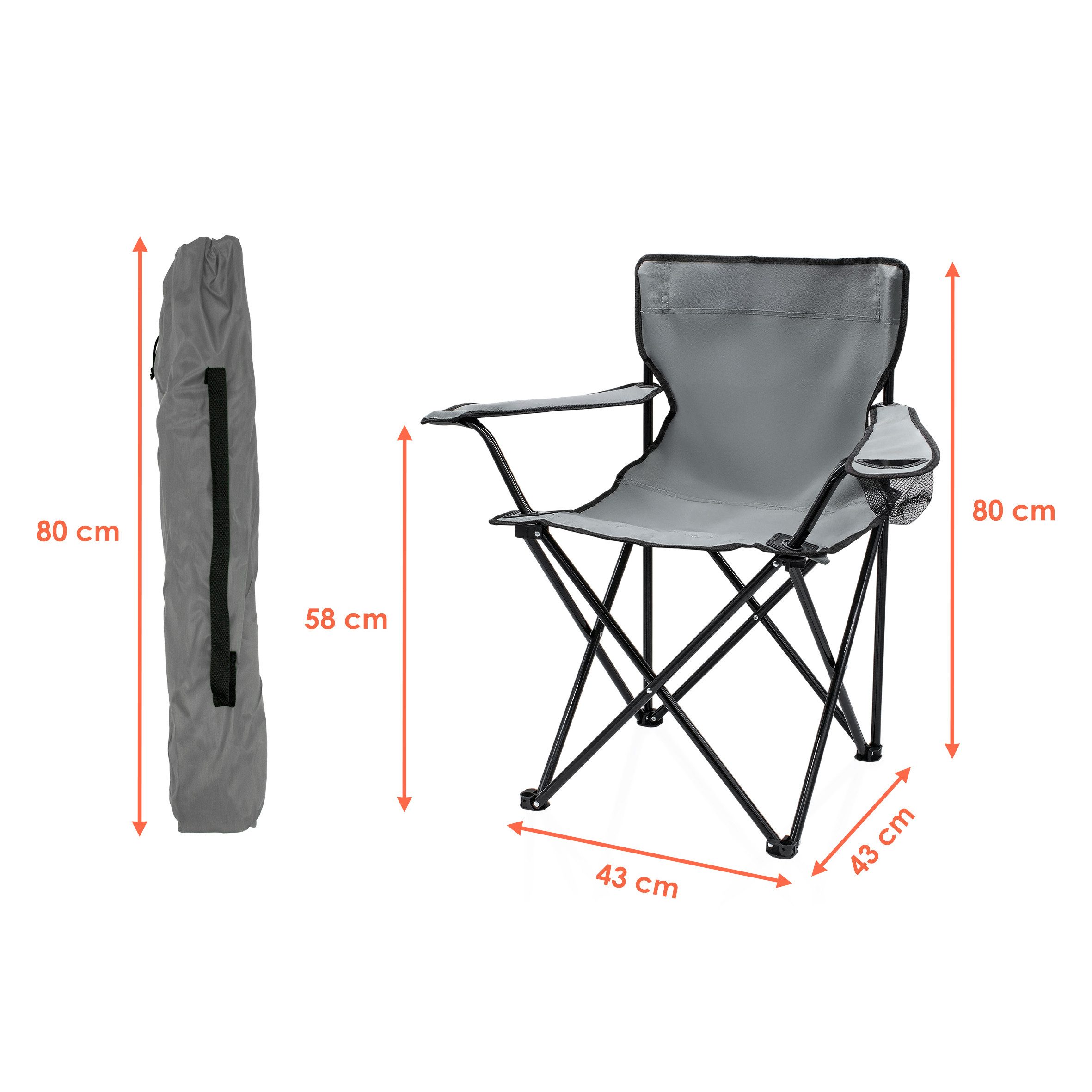 Spetebo Campingstuhl (Stück, 1 St) günstig online kaufen