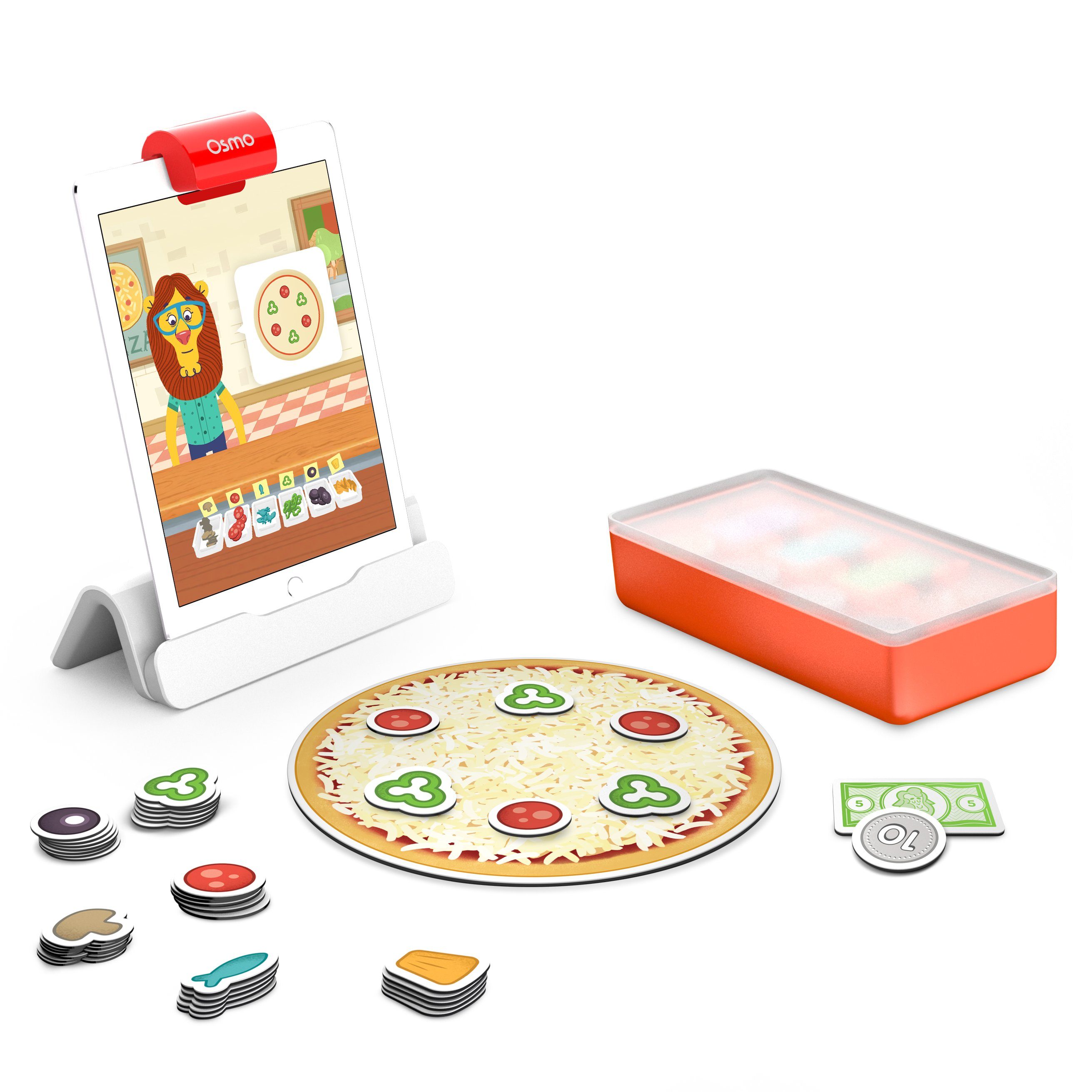 Osmo Lernspielzeug Pizza Co. (für iPad und Fire-Tablet), spielend lernen
