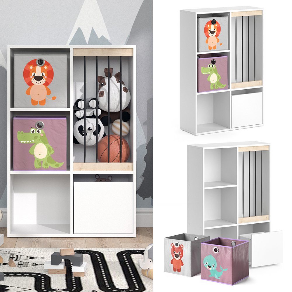 Vicco Bücherregal Luigi, Weiß, 72 x günstig online kaufen