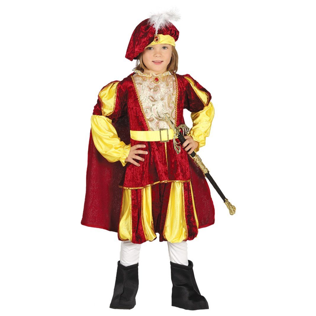 Fiestas Guirca Kostüm Prinz für Kinder - Adeliger Verkleidung