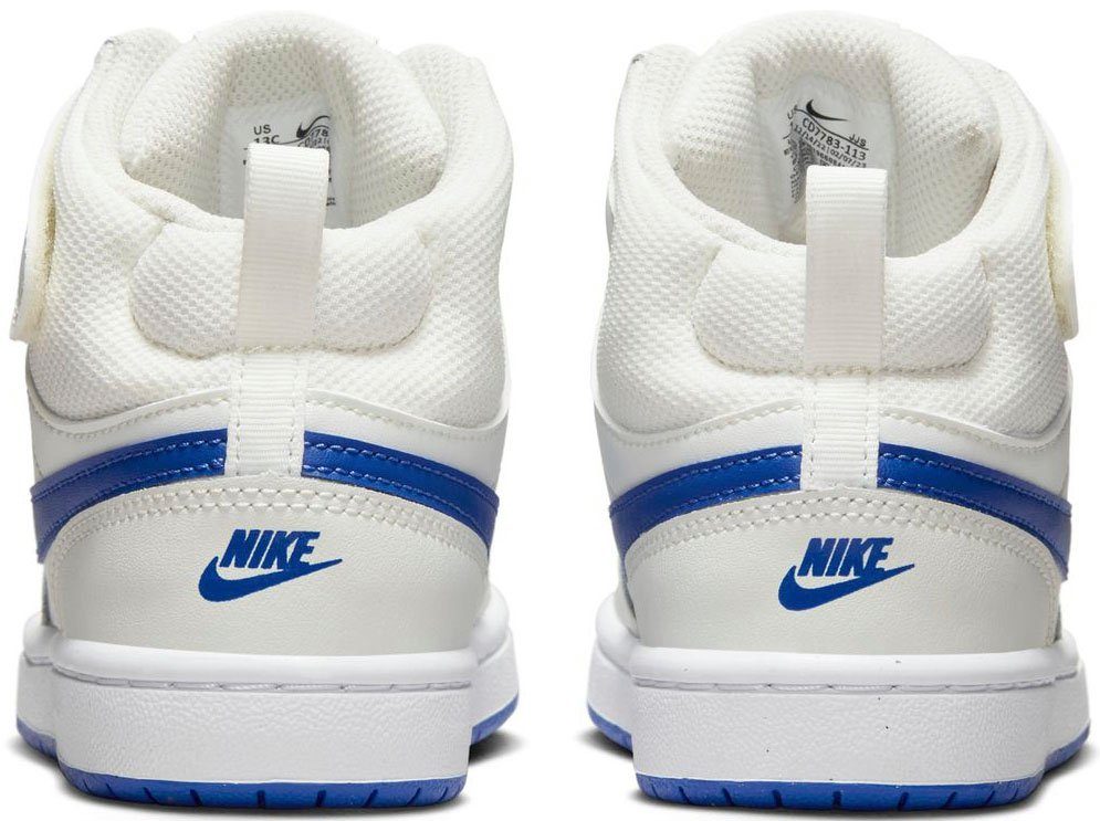 Nike Sportswear 1 white Air (PS) summit Spuren auf 2 Force MID des Design den Sneaker COURT BOROUGH