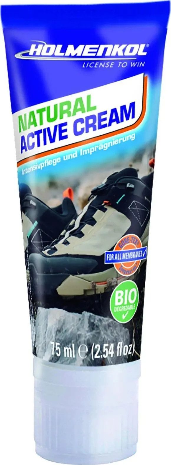 Holmenkol Schuhputzbürste Natural Active Cream 75ml -