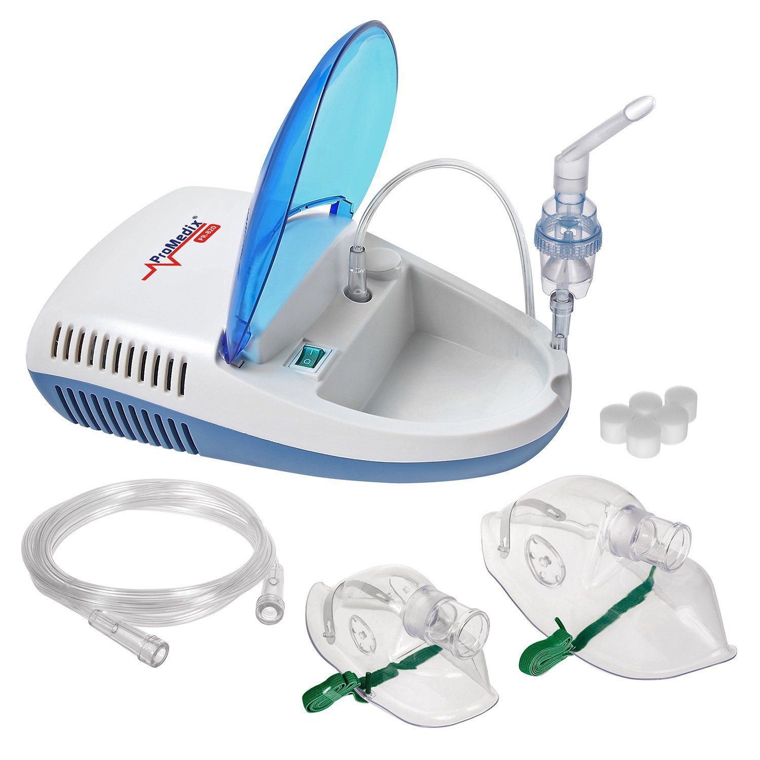 Promedix Inhalator PR-820, inkl. Masken und Mundstück