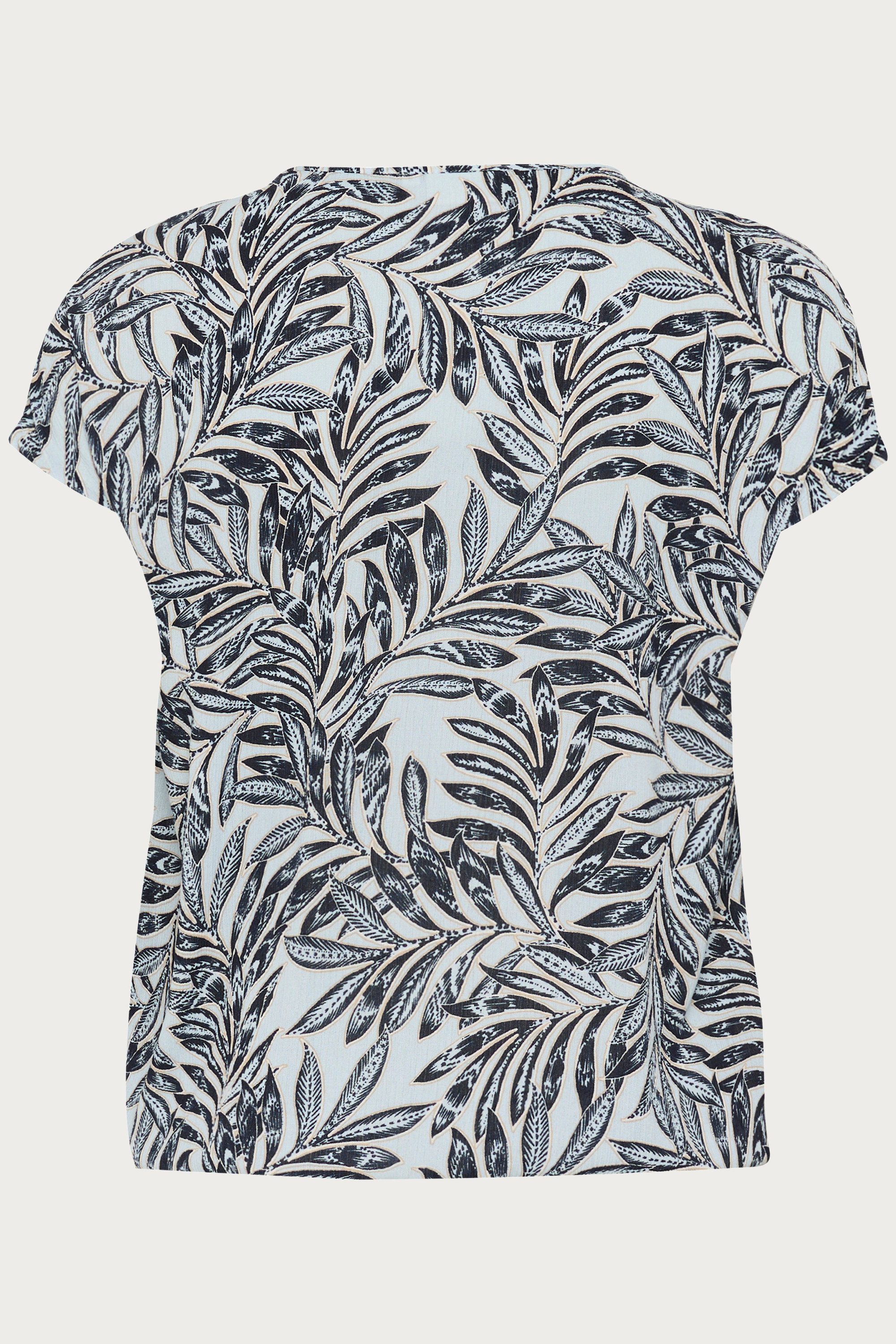 KAFFE Curve Kurzarmbluse Kurzarm-Bluse KCami Große günstig online kaufen