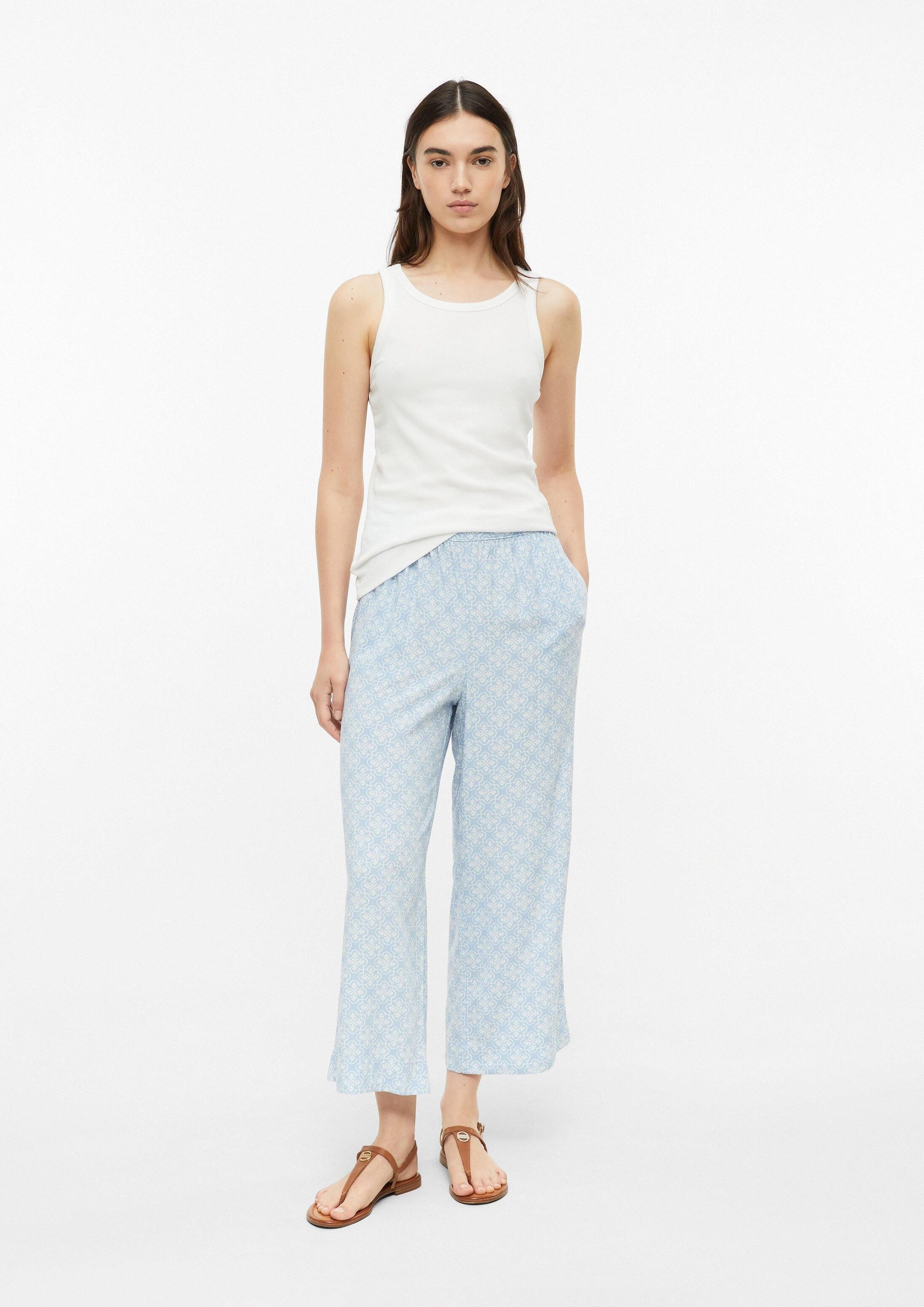 s.Oliver Culotte Hose Culotte aus Viskose