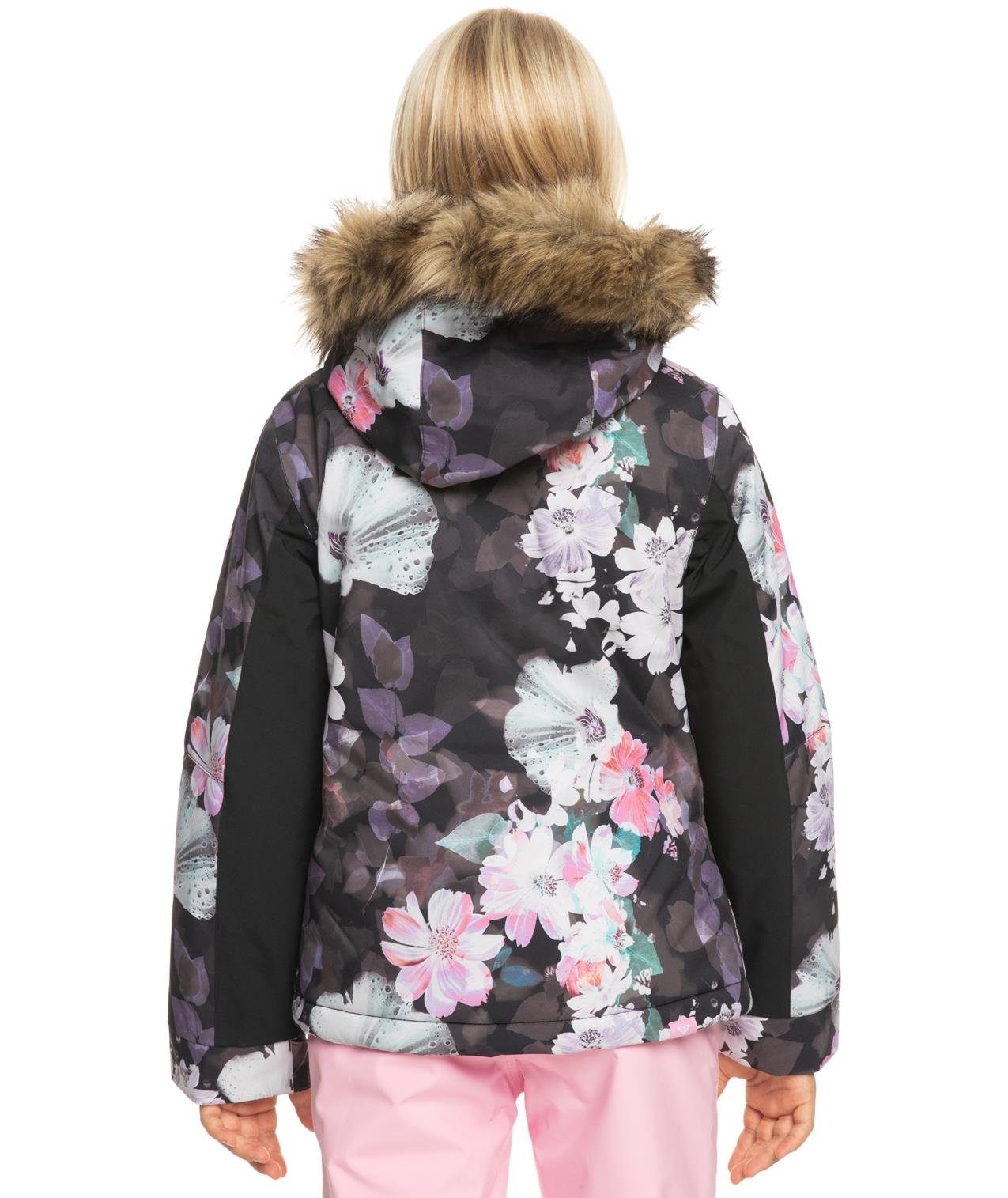 Mädchen BLURRY GIRL Skijacke Roxy Roxy FLOWER SKI JET Skijacke