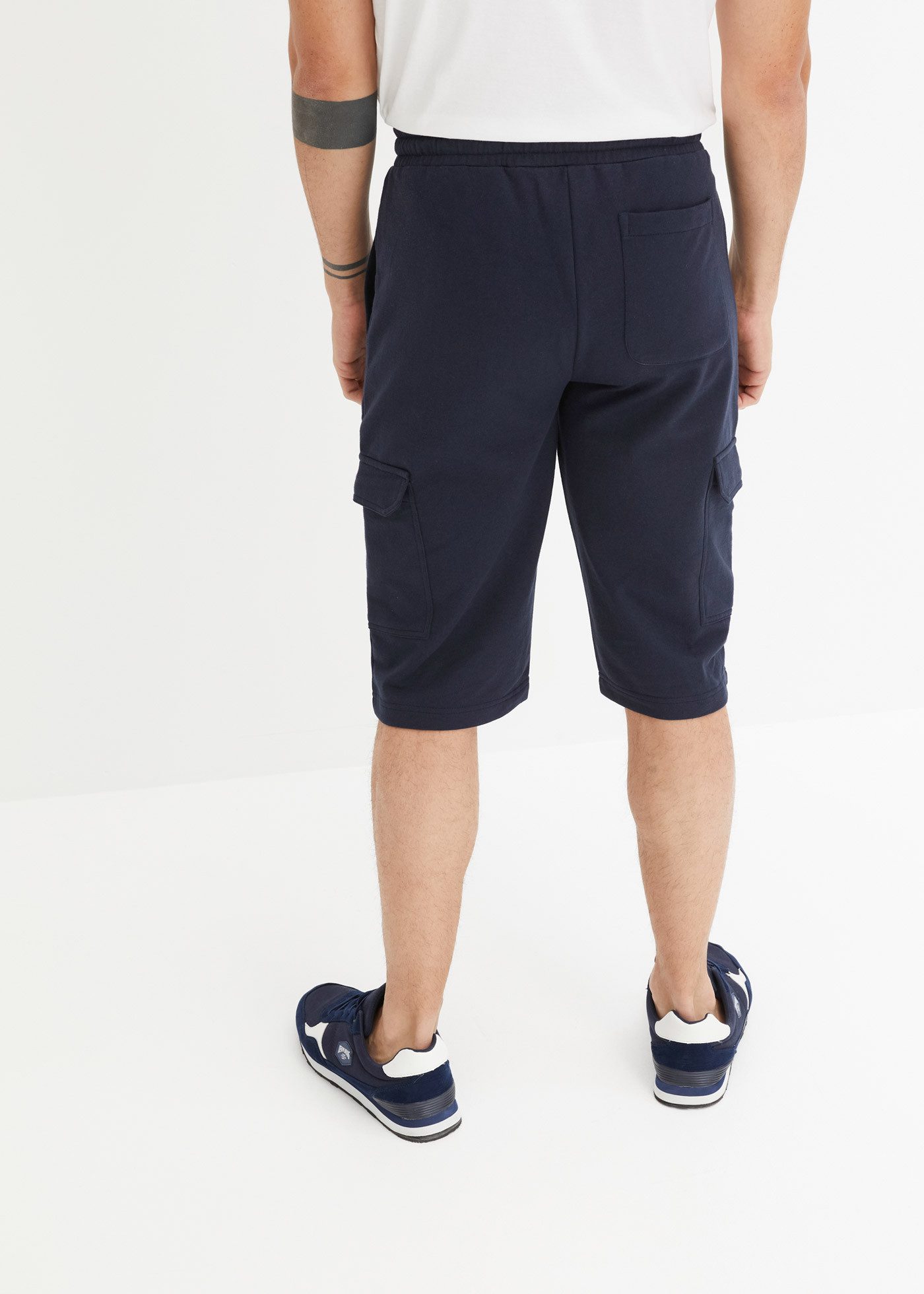 bonprix Cargobermudas aus Baumwolle, mit Cargotaschen, Regular Fit, mit ela günstig online kaufen