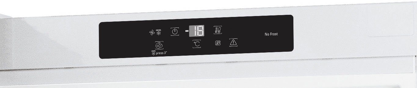 WS cm Gefrierschrank 19G3 cm 2, 187,5 GKN 59,5 hoch, BAUKNECHT breit