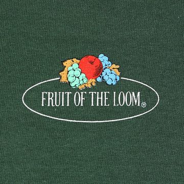 Fruit of the Loom Kapuzensweatshirt Damen Kapuzenpullover mit Vintage-Logo