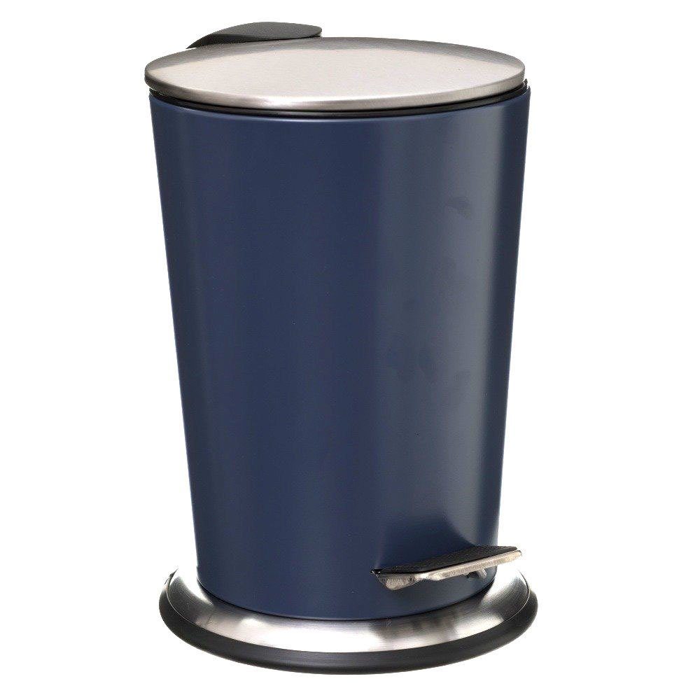 5 Five Simply Smart Mülleimer (5 Liter) - Rechteckig, Edelstahl Matt, Mit Soft-Close