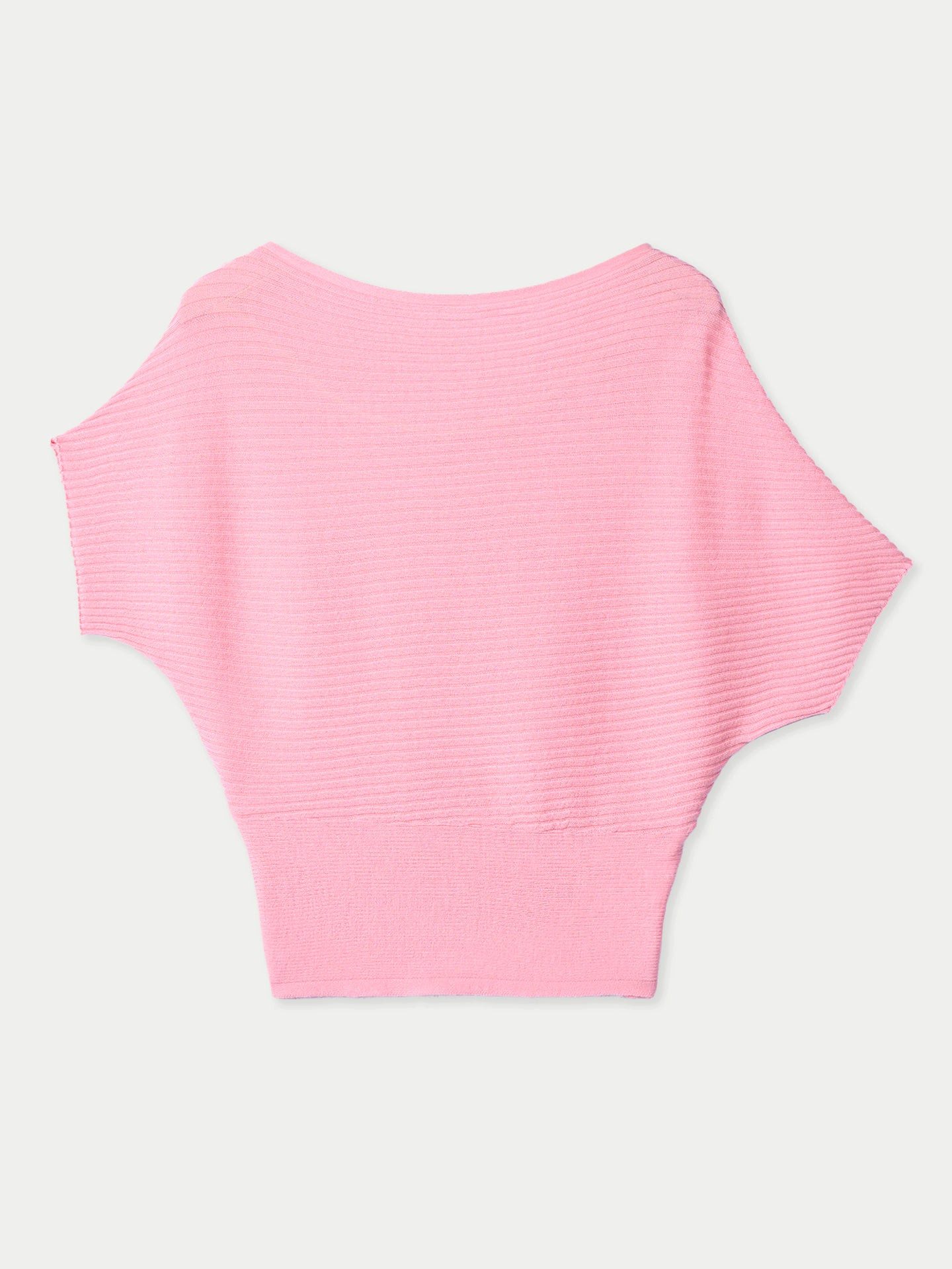 GOBI Cashmere T-Shirt Kaschmirpullover mit kurzen Dolman Ärmeln