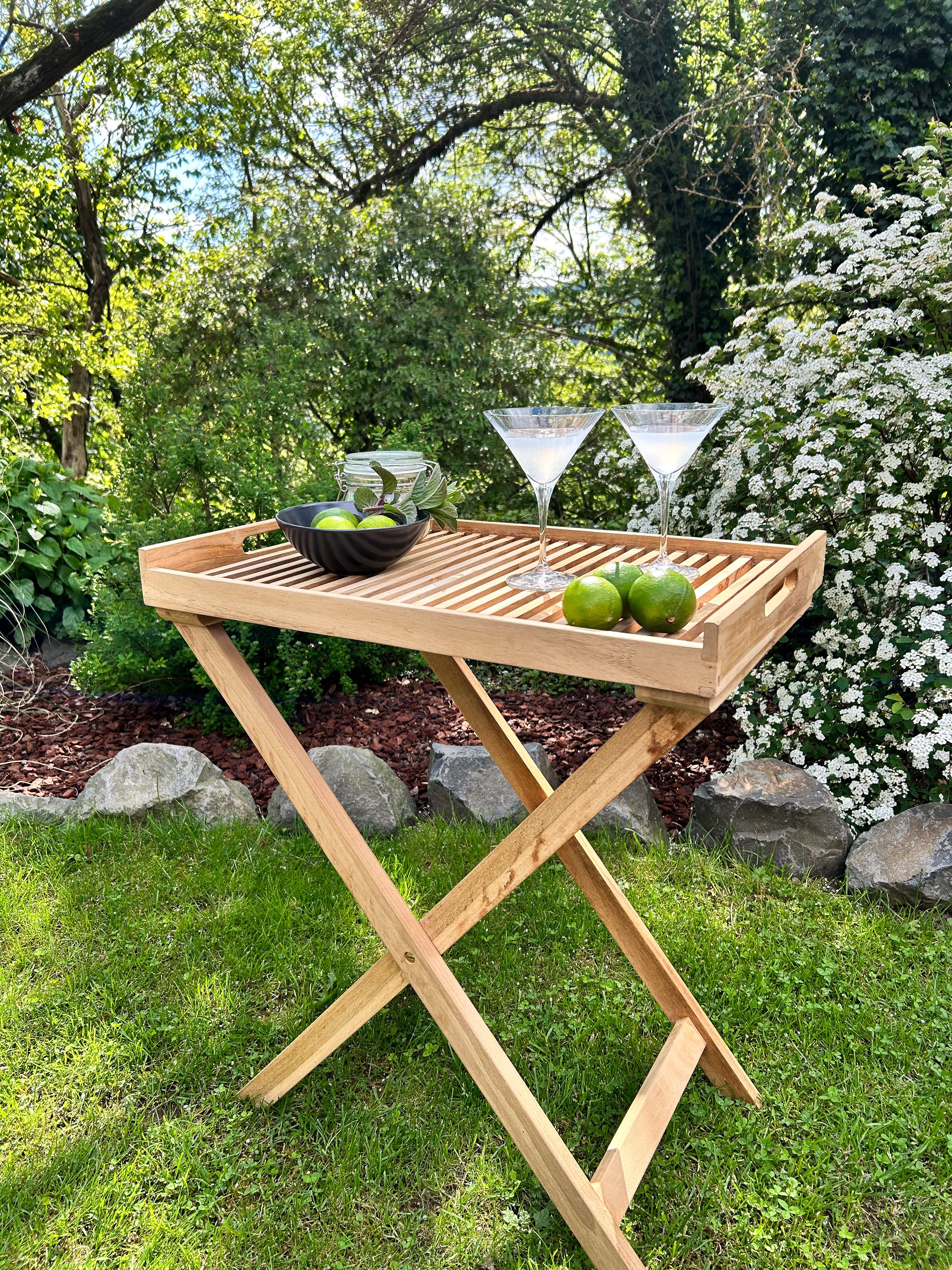 Tabletttisch Klapptisch mit Tablett