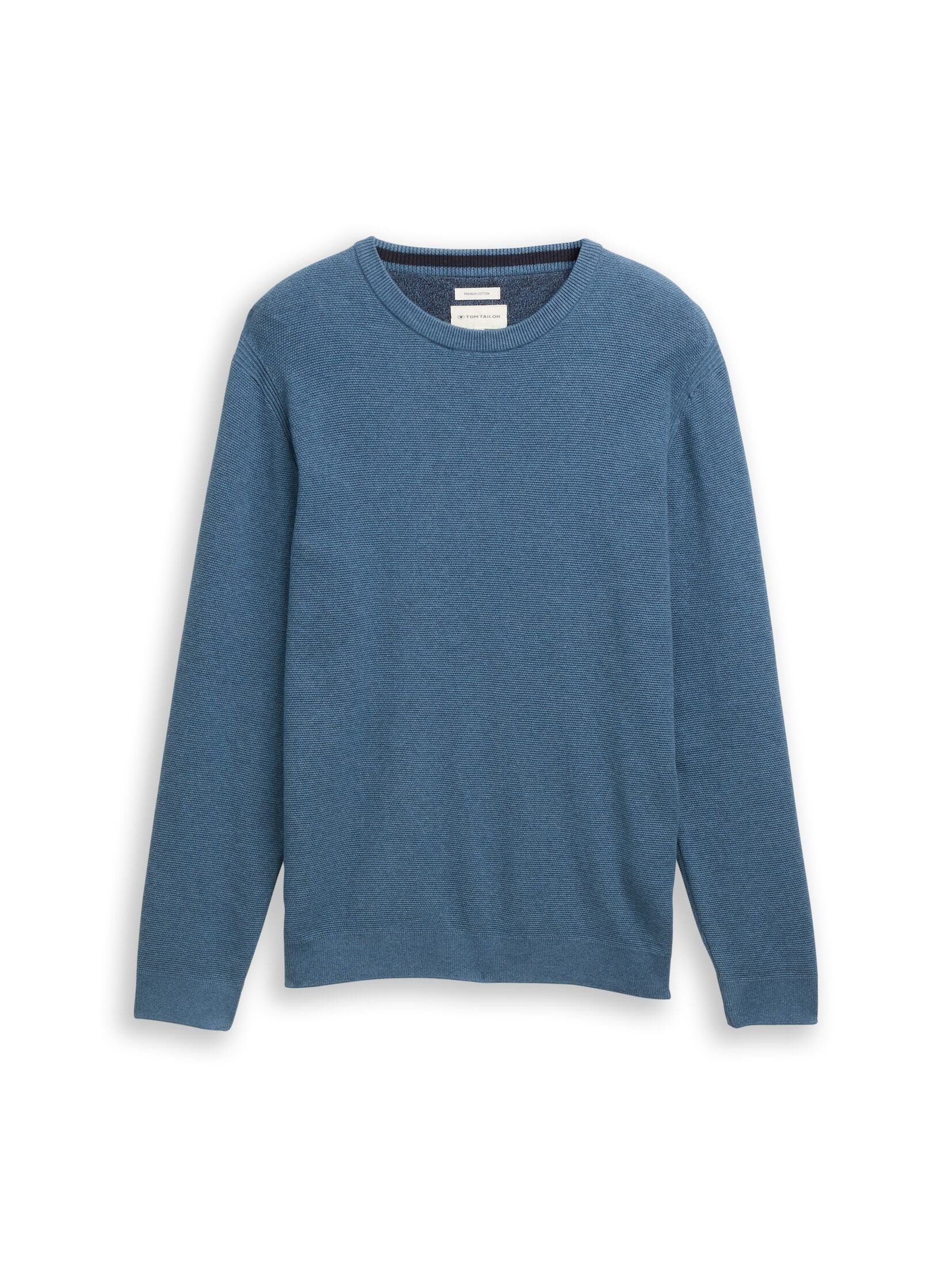 TOM TAILOR Strickpullover Strickpullover aus Bio-Baumwolle günstig online kaufen