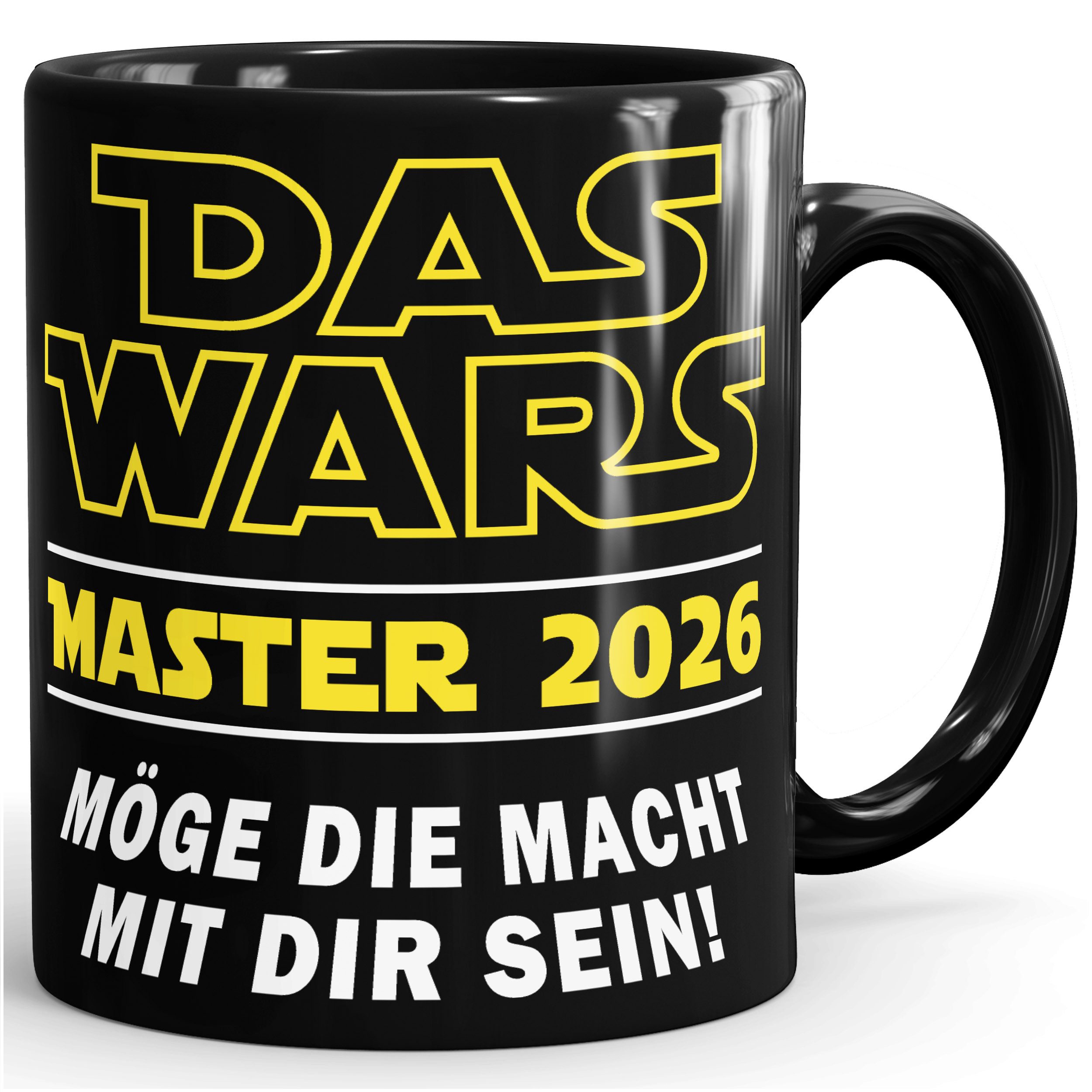 MoonWorks Tasse Kaffee-Tasse Das Wars - Geschenk Master 2026 Abschluss -, Keramik